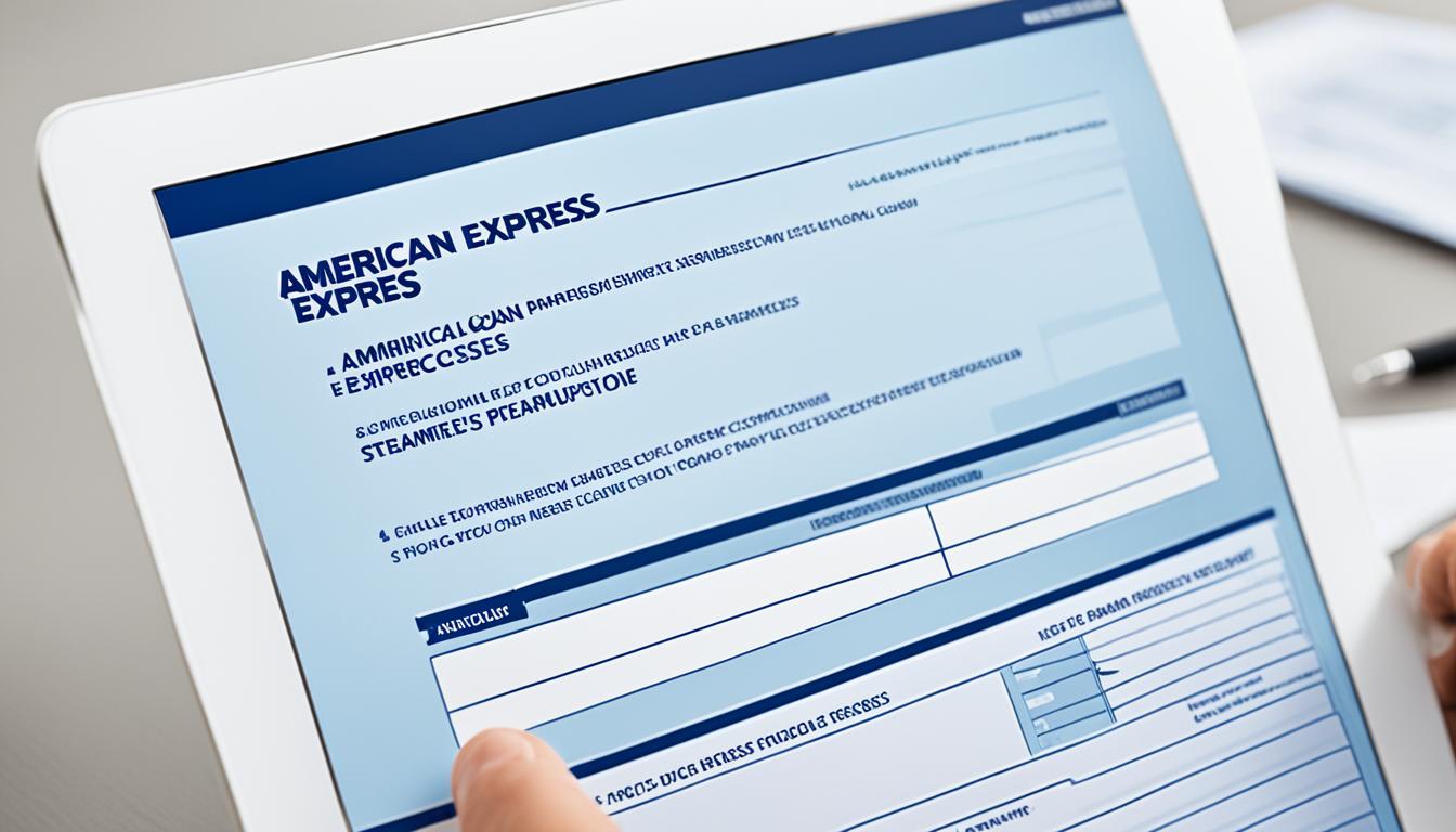 american express business loan application process