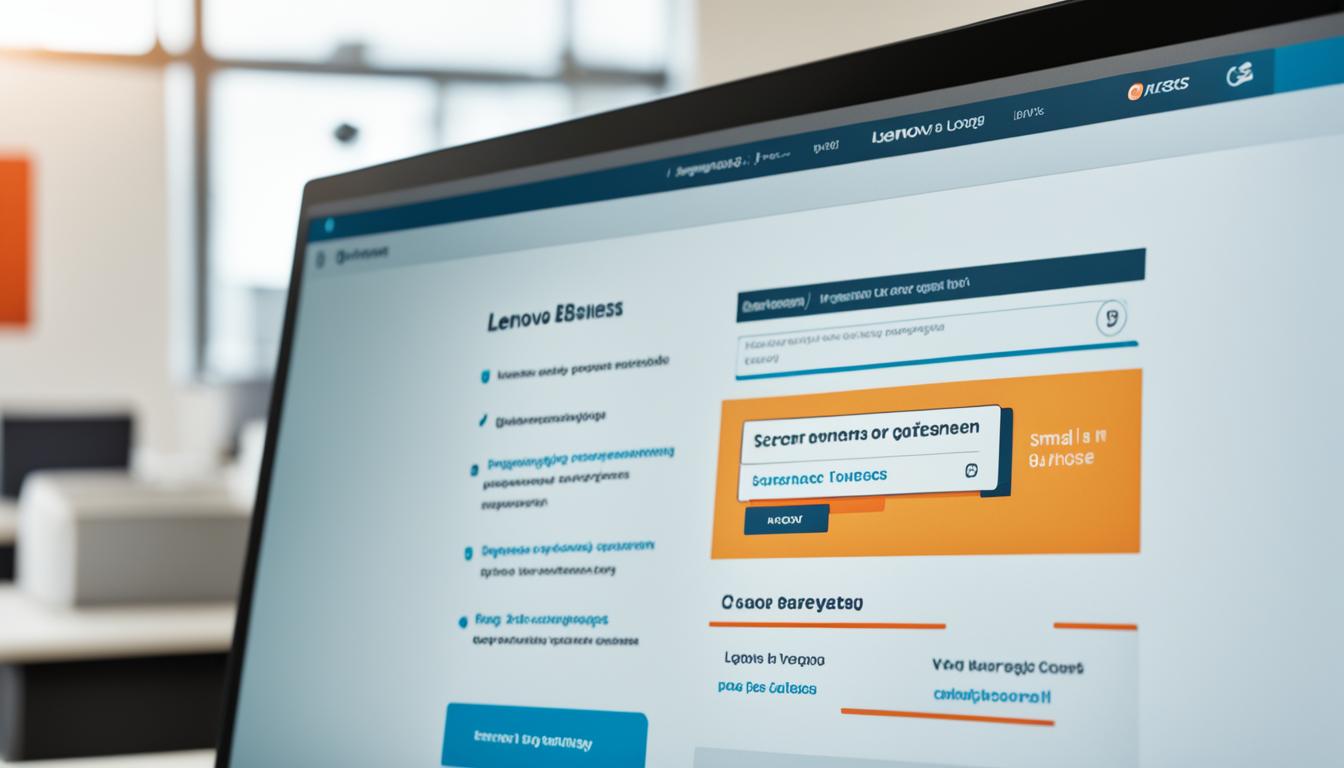 lenovo small business login